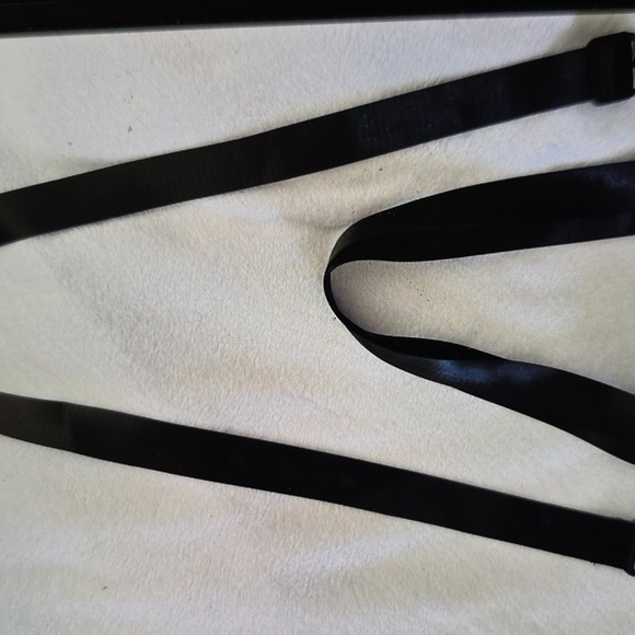 Black Kuromi Cross Body, Shoulder Bag w/ White Accents - Picture 7 of 11